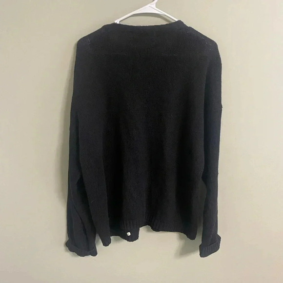 Tiara International Millennium Sweater New Year Knit Cardigan Size Large Vintage - Picture 6 of 6